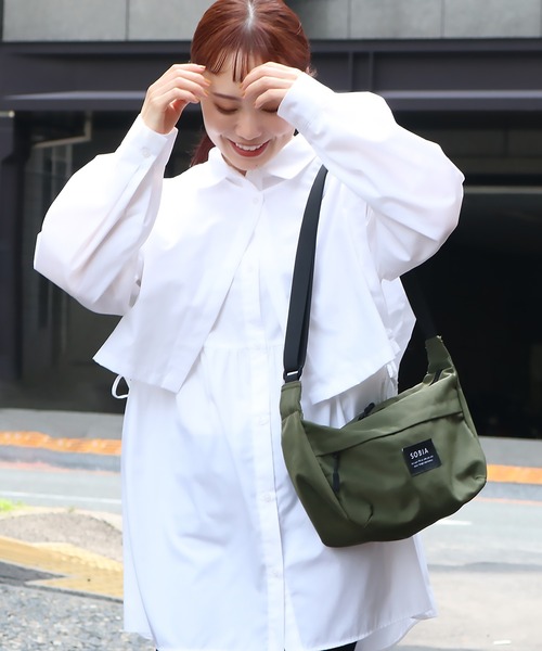 「SETUP7」 ショルダーバッグ FREE グレー レディース_画像3