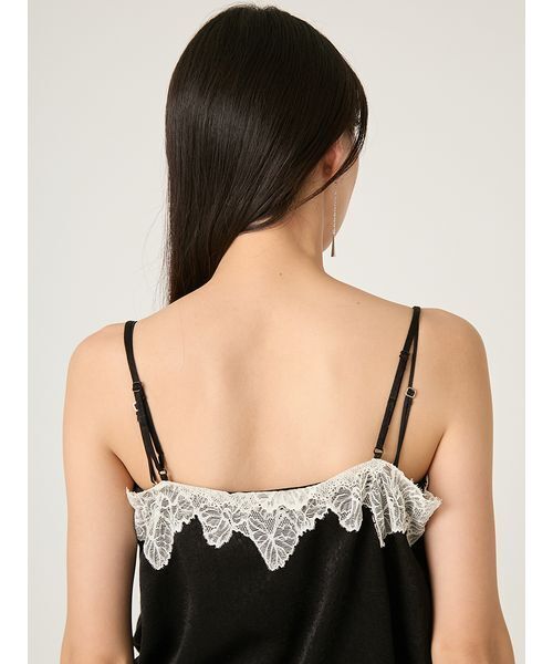 FRAY I.D（フレイ・アイディー） キャミソール レーストリム