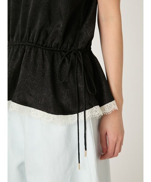 FRAY I.D（フレイ・アイディー） キャミソール レーストリム