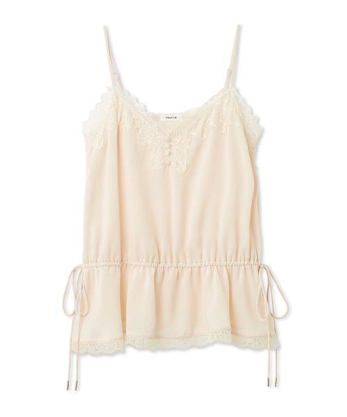 FRAY I.D（フレイ・アイディー） キャミソール レーストリム