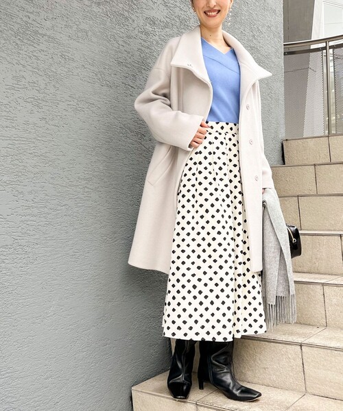 「NOLLEY'S Sophi」 長袖ニット 38 ライトブルー レディースの画像