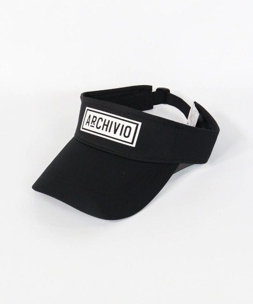 新品❤️アルチビオ❤️サンバイザー archivio（アルチビオ） サンバイザー 「MENS」ボックスロゴサン