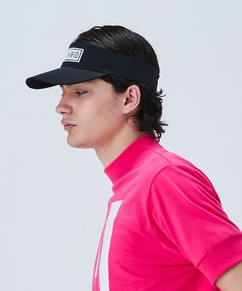 archivio（アルチビオ） サンバイザー 「MENS」ボックスロゴサン