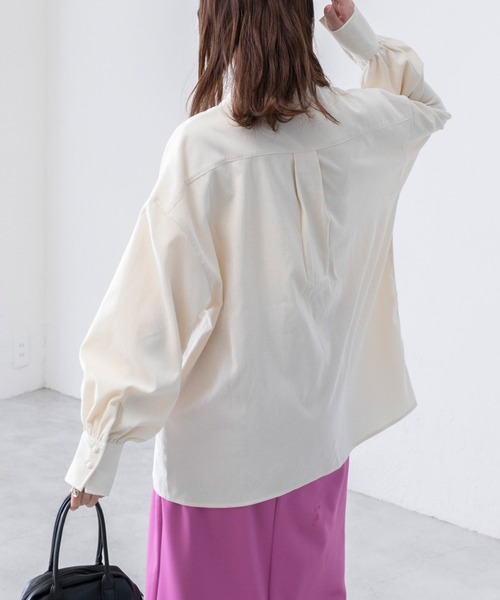 「BONLECILL」 長袖ブラウス FREE ブラック レディース_画像3