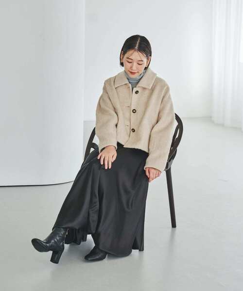 「F by ROSSO」 ジャケット FREE ライトベージュ レディース_画像2