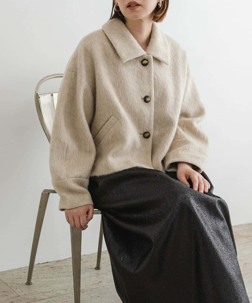 「F by ROSSO」 ジャケット FREE ライトベージュ レディース_画像5