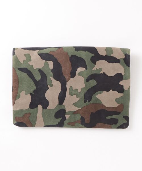 「BUTTERO」 カモフラージュクラッチバッグ - グリーン レディース_画像2