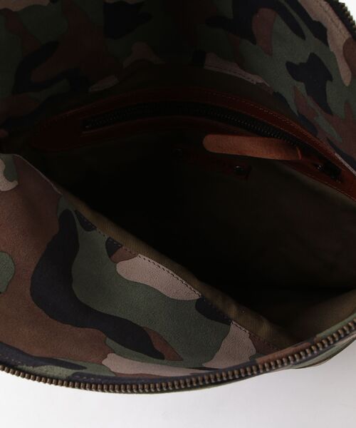 「BUTTERO」 カモフラージュクラッチバッグ - グリーン レディース_画像4