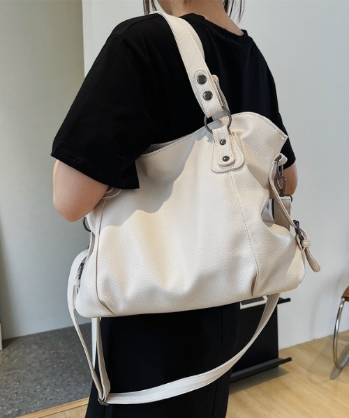 「lilful」 2WAYバッグ F ブラック レディース_画像6