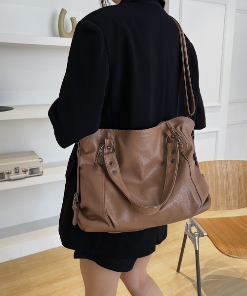 「lilful」 2WAYバッグ F ブラック レディース_画像7