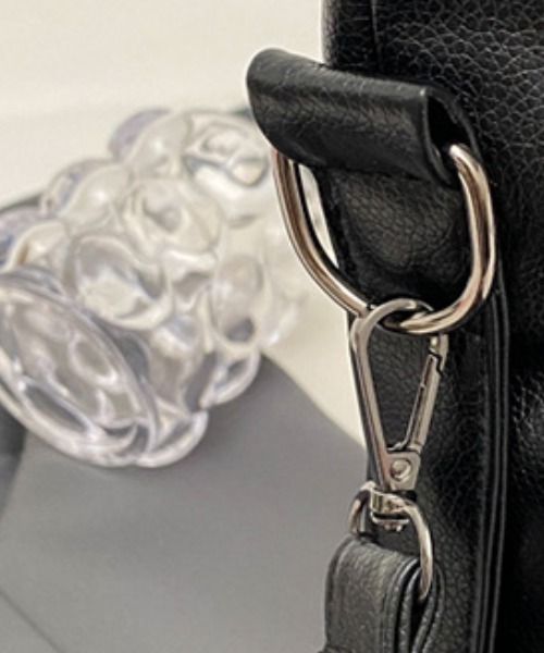 「lilful」 2WAYバッグ F ブラック レディース_画像9