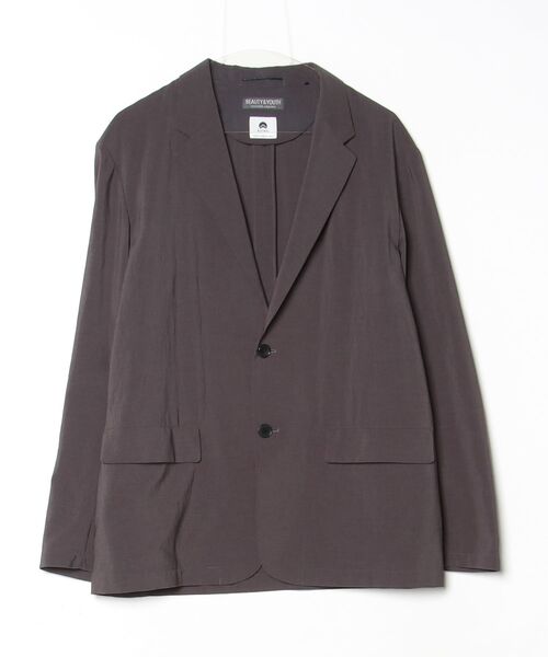 BEAUTY＆YOUTH UNITED ARROWS テーラードジャケット X-LARGE グレー 