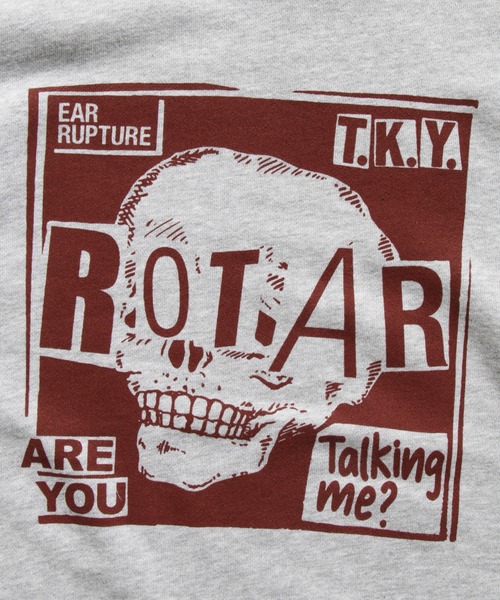 「ROTAR」 スウェットカットソー SMALL オリーブ メンズ_画像6