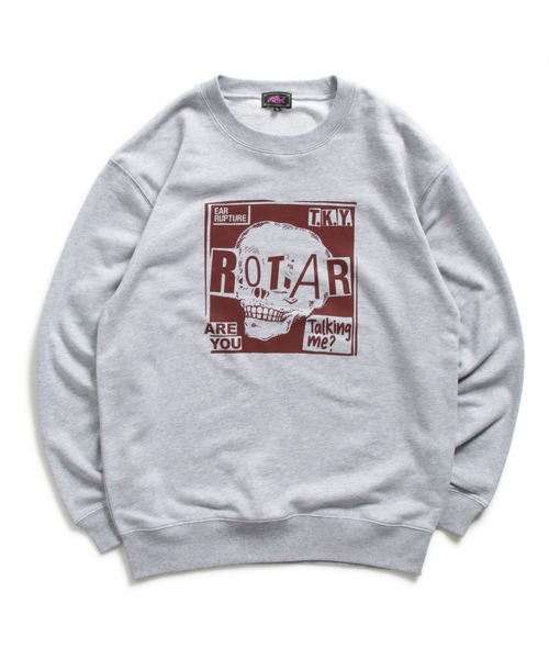 「ROTAR」 スウェットカットソー SMALL オリーブ メンズ_画像7