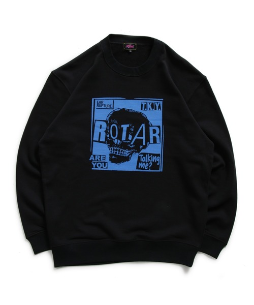 「ROTAR」 スウェットカットソー SMALL オリーブ メンズ_画像8