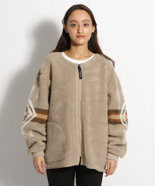 「PENDLETON」 ブルゾン MEDIUM ベージュ レディースの画像