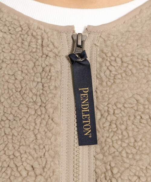 「PENDLETON」 ブルゾン MEDIUM ベージュ レディースの画像
