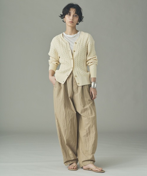 Curensology（カレンソロジー） カーディガン /ローシルクケーブル