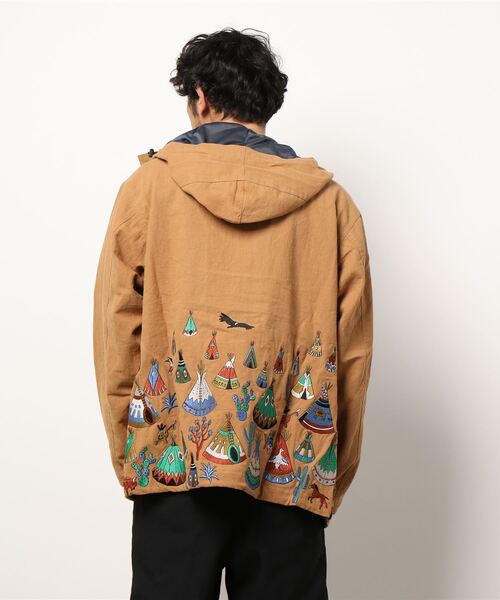 「go slow caravan」 ブルゾン X-LARGE モカ メンズ_画像3