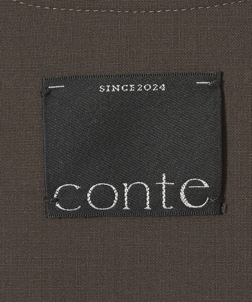 conte オールインワン アシンメトリー Vネック オールインワン