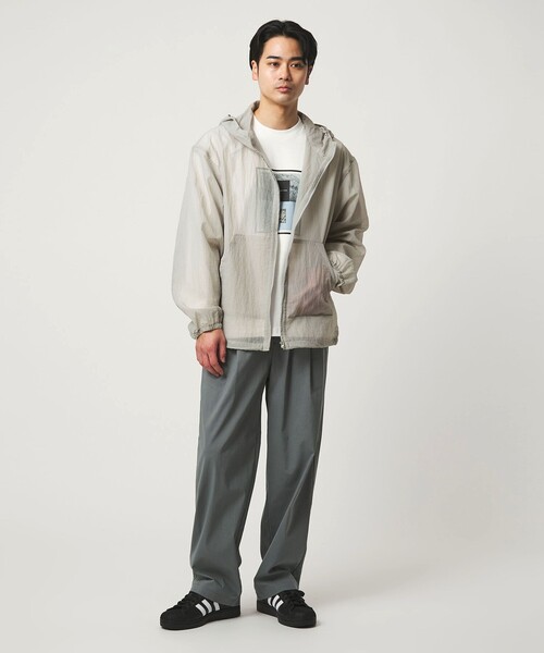 ジョンストンズ green label relaxing グレー 17AW green label relaxing（グリーンレーベルリラクシング） セットアップ