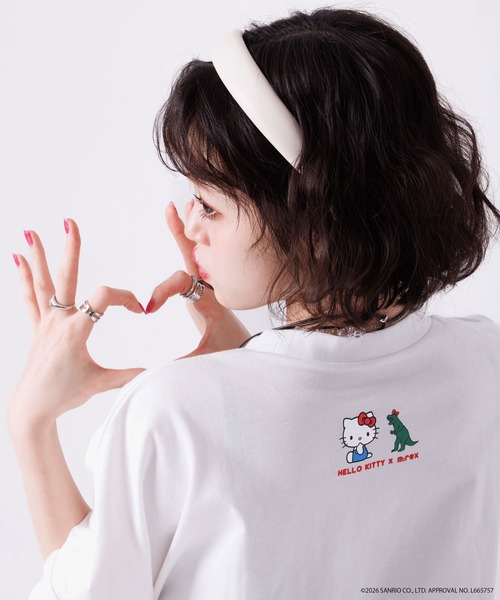 DOUBLE NAME（ダブルネーム） tシャツ 「m:rex」ハローキティコラボ