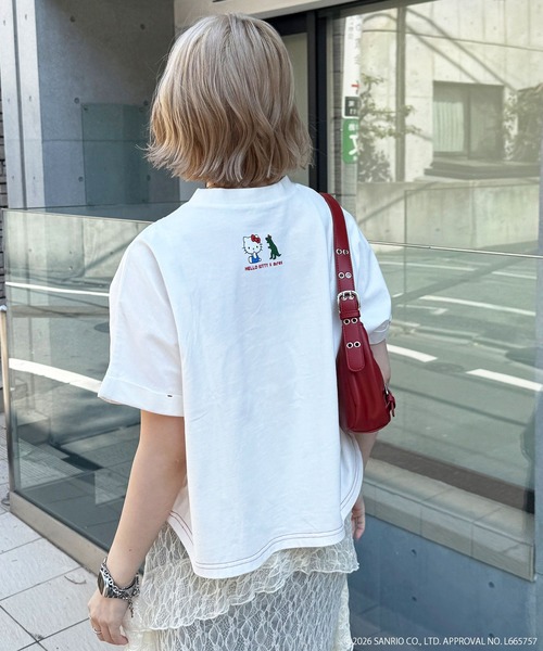 DOUBLE NAME（ダブルネーム） tシャツ 半袖 「m:rex」ハローキティ