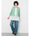 tシャツ 「新色追加」裾スカラップレースノース...の詳細画像1