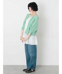 tシャツ 「新色追加」裾スカラップレースノース...の詳細画像2