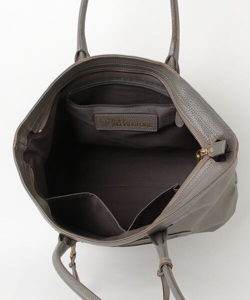 「TOFF&LOADSTONE」 トートバッグ - グレー レディース_画像4