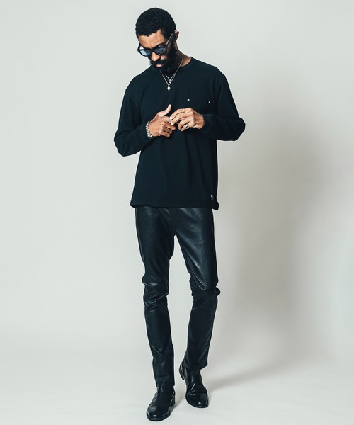 「CRIMIE」 長袖Tシャツ X-LARGE ホワイト メンズ_画像6