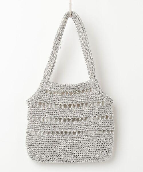 「BEAUTY&YOUTH UNITED ARROWS」 ハンドバッグ FREE シルバー レディース_画像2