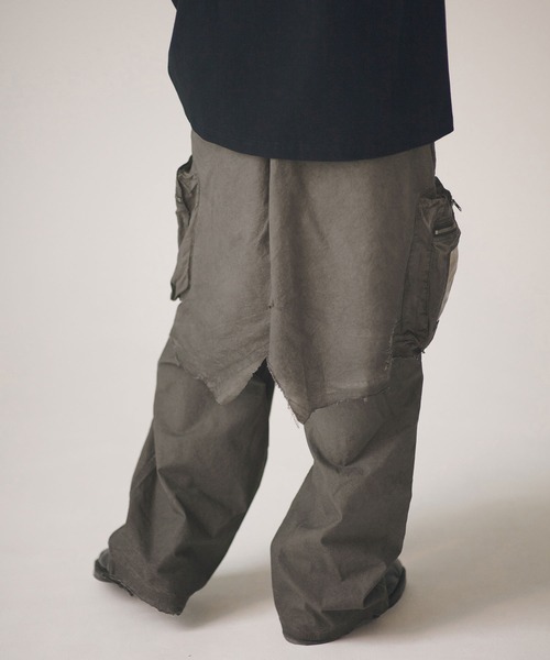 カーゴパンツ mp14755-grunge layered Cargo Pants レイヤードカーゴパンツ(AP2618046) メンズ_5