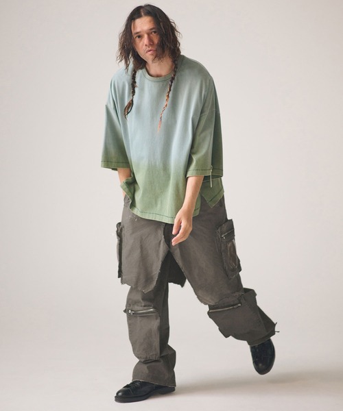 カーゴパンツ mp14755-grunge layered Cargo Pants レイヤードカーゴパンツ(AP2618046) メンズ_7