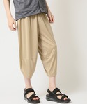 ワイドパンツ パンツ ひんやり 接触冷感 吸水...の詳細画像4