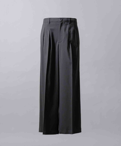 「MAISON SPECIAL」 スラックス 0 ネイビー メンズの画像