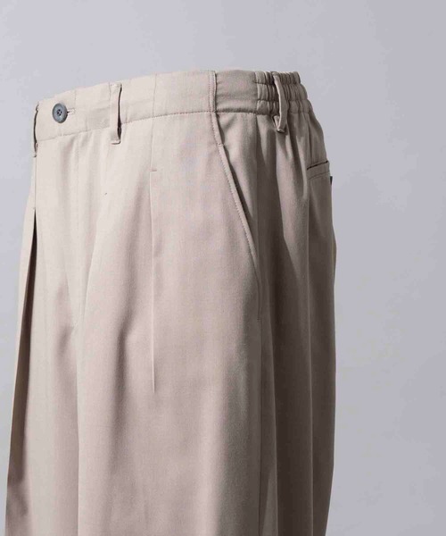 「MAISON SPECIAL」 スラックス 0 ネイビー メンズの画像