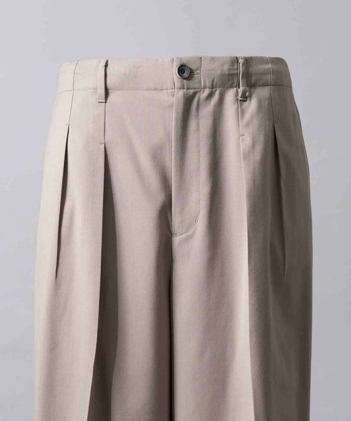 「MAISON SPECIAL」 スラックス 0 ネイビー メンズの画像