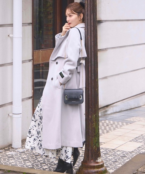 「SWINGLE」 シャツワンピース FREE ホワイト系その他 レディース_画像5