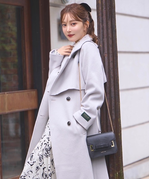 「SWINGLE」 シャツワンピース FREE ホワイト系その他 レディース_画像6