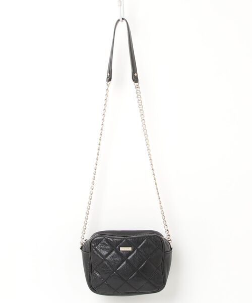 新品未使用　kate spade 黒 レザー ショルダーバッグ kate spade NEW YORK（ケイト・スペード ニューヨーク） ショルダー
