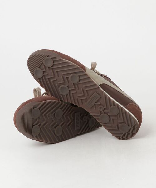 「PUMA」 ローカットスニーカー 26.5cm ダークブラウン メンズ_画像3