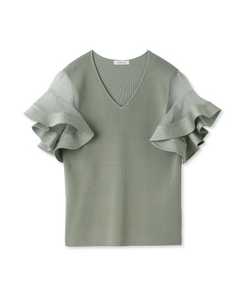 「FRAY I.D」 ノースリーブニット ONE SIZE ベージュ レディース_画像2