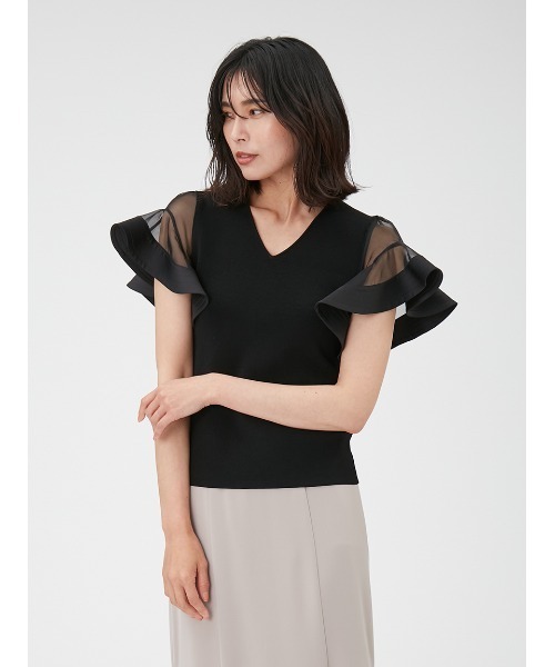 「FRAY I.D」 ノースリーブニット ONE SIZE ベージュ レディース_画像3