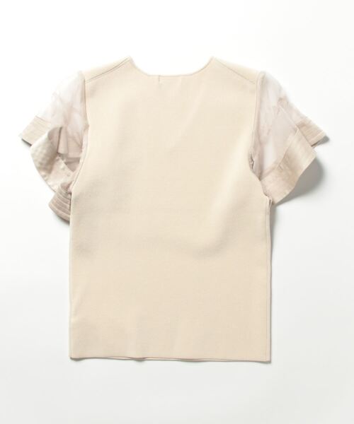 「FRAY I.D」 ノースリーブニット ONE SIZE ベージュ レディース_画像4
