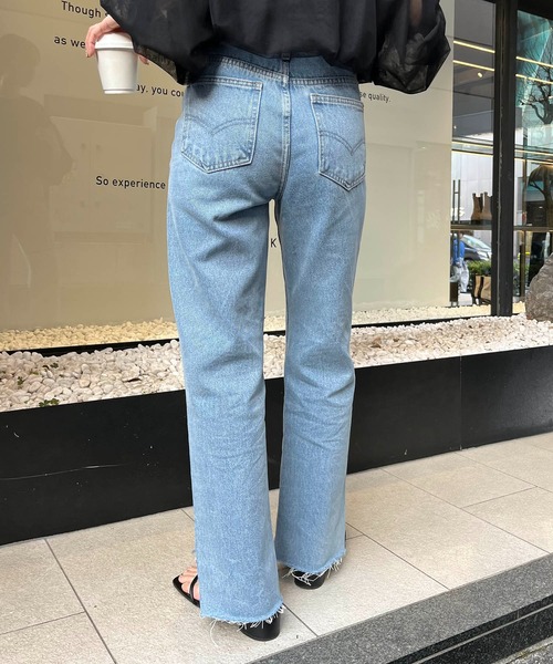 【新品未使用タグ付】CAPRICIEUX LE'MAGE デニム 38 濃紺 CAPRICIEUX LE'MAGE（カプリシューレマージュ） デニムパンツ 38