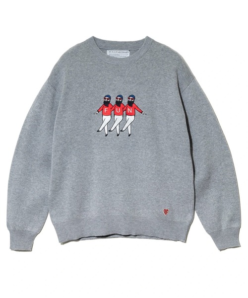 「go slow caravan」 長袖ニット MEDIUM アイボリー メンズ_画像8