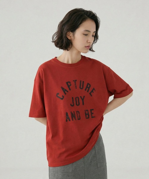 GLOBAL WORK（グローバルワーク） tシャツ 半袖 冷感コットンプリント