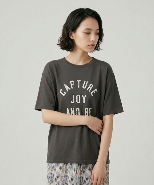 GLOBAL WORK（グローバルワーク） tシャツ 半袖 冷感コットンプリント