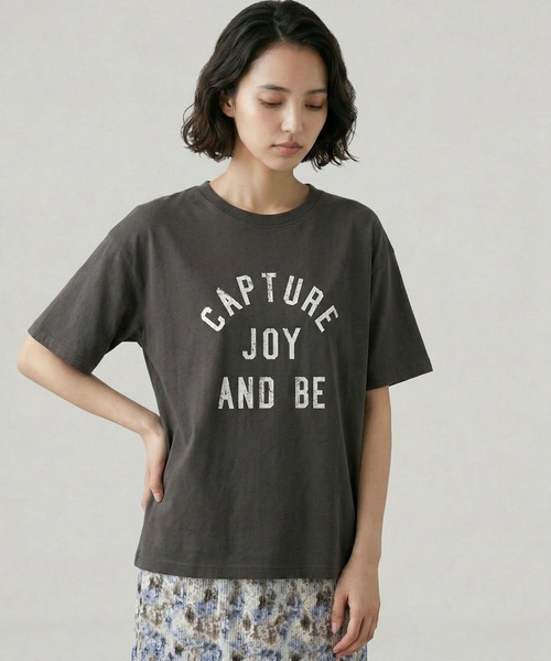 GLOBAL WORK（グローバルワーク） tシャツ 冷感コットンプリントBIGT